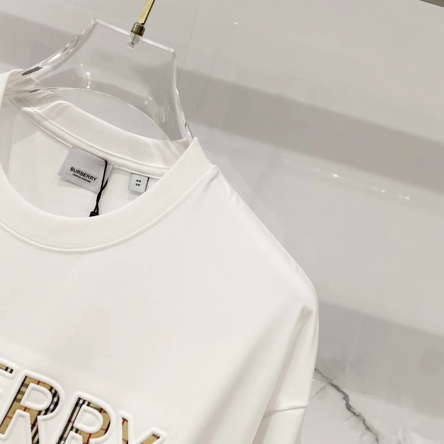 BURBERRY/ - 260 T LOGO Quality 100 ％ Versatile Size:XS-L :Black.White.Gray